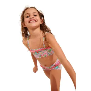 2-piece jersey for girls Banana Moon M Lullu Flamingo image-1