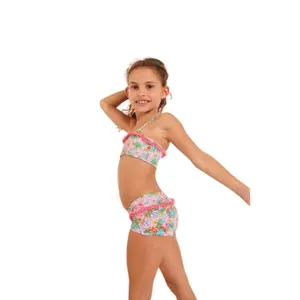 2-piece jersey for girls Banana Moon M Lullu Flamingo image-3