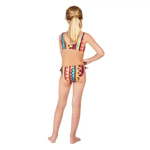 2-piece swimsuit for girls Banana Moon M Manouo Yellow image-1