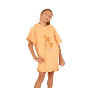 Poncho girl Banana Moon M Whiteb image-0