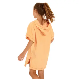 Poncho girl Banana Moon M Whiteb image-1