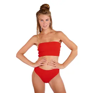 Haut de maillot de bain femme Banana Moon Nolo Scrunchy image-0