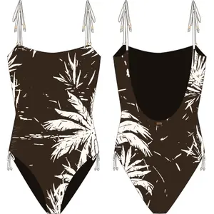 Dames zwempak uit 1 stuk Banana Moon Ophelia Pensacola image-0