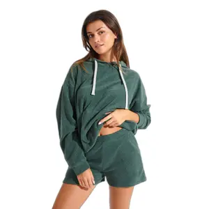 Pantalón corto mujer Banana Moon Short Vert Pike Keystone image-0