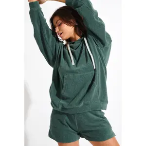 Pantalón corto mujer Banana Moon Short Vert Pike Keystone image-2