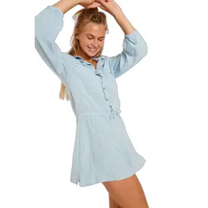 sundy-holidays-lhn66-robe-chemise-femme-banana-moon-sundy-holidays-ciel