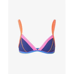 Haut de maillot de bain femme Banana Moon Taeko Teknicolor image-0