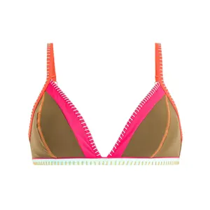 Haut de maillot de bain femme Banana Moon Taeko Teknicolor image-0
