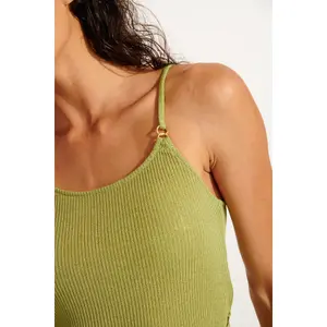 Kjole til kvinder Banana Moon Tahua Goldenrib image-2