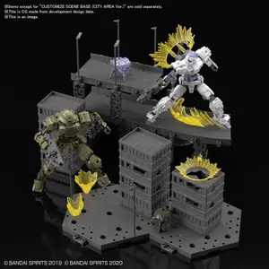 Construction games Bandai Hobby Customize Scene Base City Area Ver. Model Kit image-1