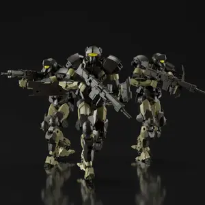 Figurine Bandai Spinatio 30MM 1/144 EXM-A9A Army image-4