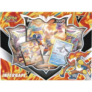 Playing card box Bandai Spanish Pokemon Infernape V image-0