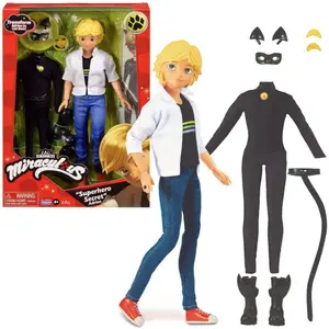 adrien doll + 2 outfits Bandai Miracls image-0