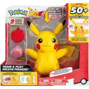 Interactive plush with accessory Bandai Pok Pikachu image-0