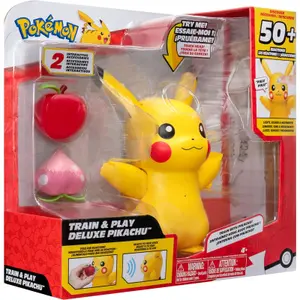 Interactive plush with accessory Bandai Pok Pikachu image-1