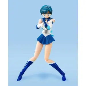 Beeldje Bandai Sailor Moon S.H. Figuarts Sailor Mercury Animation Color Edition
