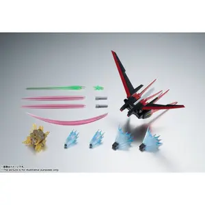 Figure with parts and wing option Bandai Mobile Suit Gundam Seed Robot Spirits (SIDE MS) AQM/E-X01 image-1