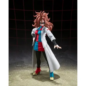 Figurine - dragon ball fighterz Bandai S.H. Figuarts Android 21 (Lab Coat) image-0