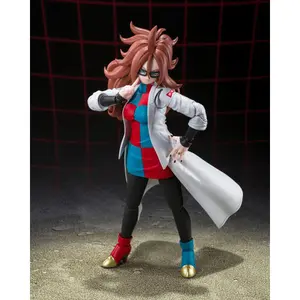 Figurine - dragon ball fighterz Bandai S.H. Figuarts Android 21 (Lab Coat) image-1