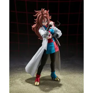 Figurine - dragon ball fighterz Bandai S.H. Figuarts Android 21 (Lab Coat) image-2