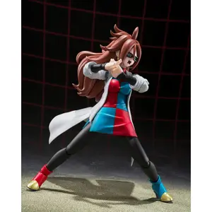 Figurine - dragon ball fighterz Bandai S.H. Figuarts Android 21 (Lab Coat) image-4