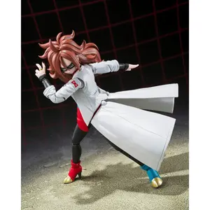 Figurine - dragon ball fighterz Bandai S.H. Figuarts Android 21 (Lab Coat) image-5