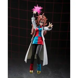 Figurine - dragon ball fighterz Bandai S.H. Figuarts Android 21 (Lab Coat) image-6