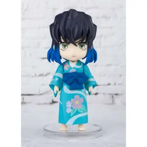 Figurine Bandai Demon Slayer : Kimetsu no Yaiba figurines mini Entertainment District Arc Set (Sumiko, Zenko, Inoko) image-1