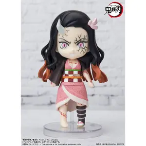 Figurine Bandai Demon Slayer : Kimetsu no Yaiba Figuarts mini Nezuko Kamado Demon Form Advancing Ver image-3
