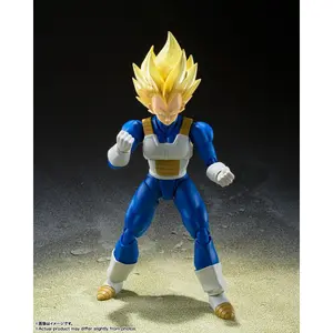 Figurine Bandai Dragon Ball Z S.H. Figuarts Super Saiyan Vegeta (Awakened Super Saiyan Blood) image-1