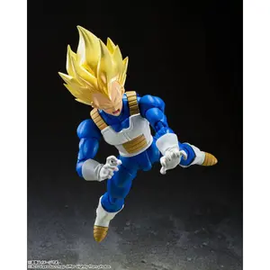 Figurine Bandai Dragon Ball Z S.H. Figuarts Super Saiyan Vegeta (Awakened Super Saiyan Blood) image-4