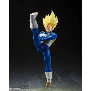 Figurine Bandai Dragon Ball Z S.H. Figuarts Super Saiyan Vegeta (Awakened Super Saiyan Blood) image-5