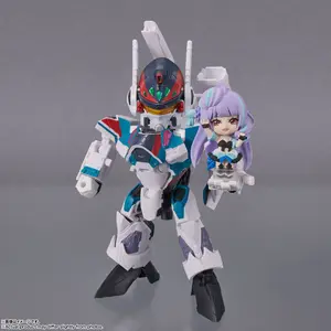 Vehicle with figure Bandai Macross Delta Tiny 31C Siegfried Mikumo Guynemer image-4