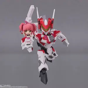 Vehicle with figure Bandai Macross Delta Tiny 31C Siegfried Makina Nakajima image-1