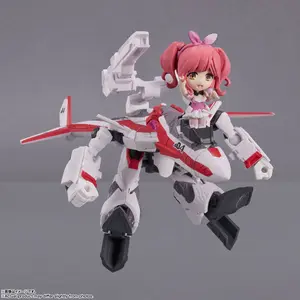 Vehicle with figure Bandai Macross Delta Tiny 31C Siegfried Makina Nakajima image-6