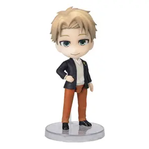 Mini collectible figurine Bandai Spy x Family miniLoid Forger (Odekeke Outfit) image-0