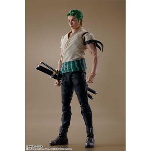 Figurine de collection Bandai One Piece S.H. Figuarts Roronoa Zoro (Netflix) image-1