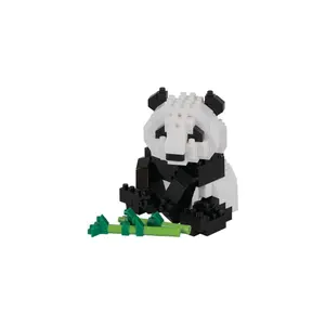 Nanoblock figurine Bandai Panda Geant image-0