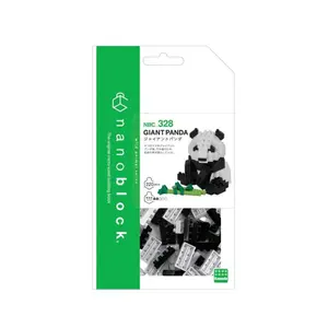 Nanoblock figurine Bandai Panda Geant image-1