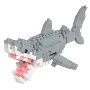 Nanoblock figurine Bandai Grand Requin Blanc image-0