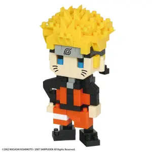 Nanoblock figurine Bandai Naruto Shipuden Naruto Uzumaki image-0