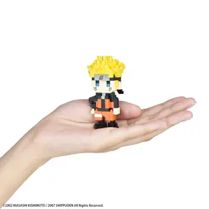 Nanoblock figurine Bandai Naruto Shipuden Naruto Uzumaki image-2