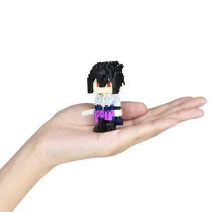 Nanoblock figurine Bandai Naruto Shipuden Sasuke Uchiha image-2