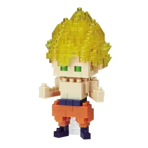 Nanoblock figurine Bandai Dragon Ball Z Son Goku Super Saiyan image-2
