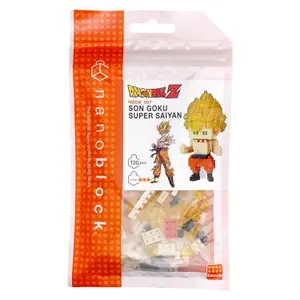 Nanoblock figurine Bandai Dragon Ball Z Son Goku Super Saiyan image-3