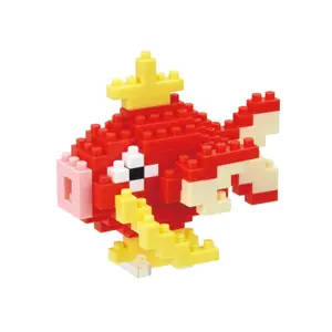 Figurine nanoblock Bandai Pokemon Magicarpe image-0