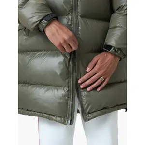 Lange Daunenjacke Banlieue Balaclava Puffer image-3