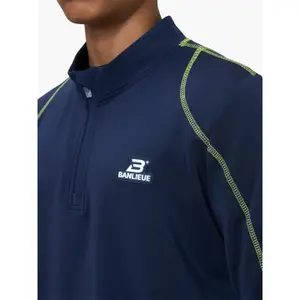 1/2-Zip-Trainingsjacke Banlieue Contrast Stitch image-2