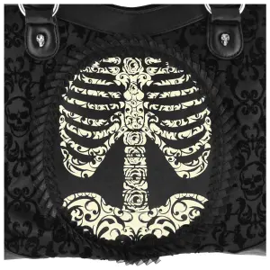 Mala de mão de mulher Banned Victorian Rib Cage image-4