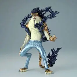 Collectible figurine Banpresto One Piece Rob Lucci King of Artist image-2